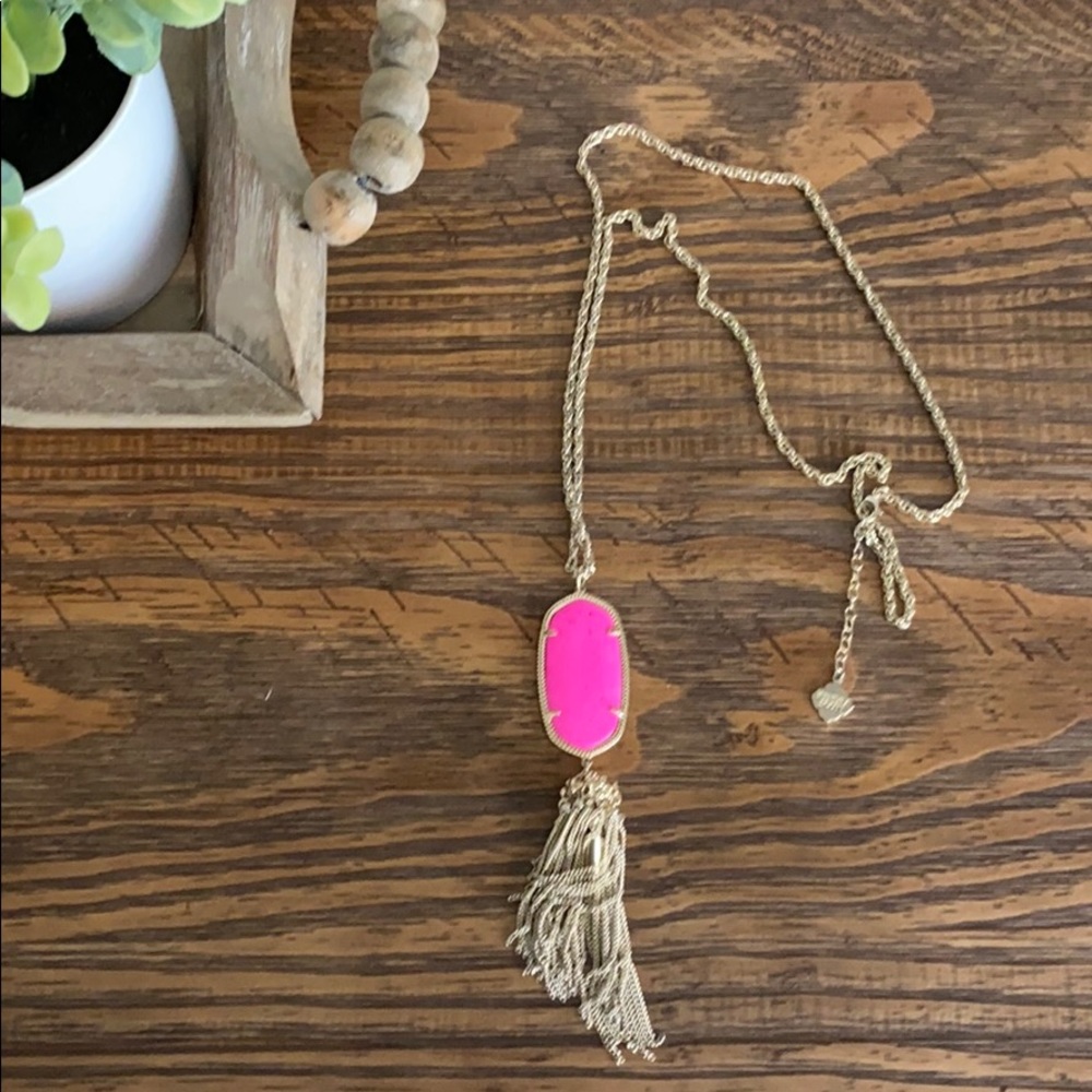 Kendra Scott Rayne Necklace - Magenta